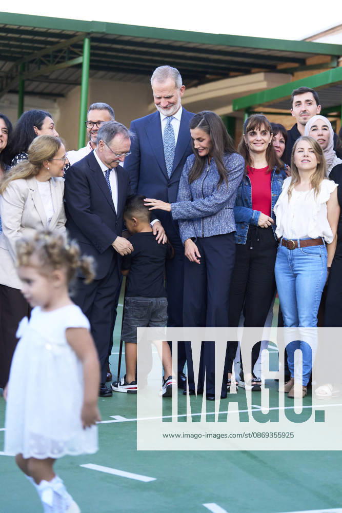 Spanish royals Visit to the Vicente Aleixandre nursery and primary school King Felipe VI of Spain, Queen Letizia of Spain visit to the Vicente Aleixandre nursery and primary school on October 13, 2026 in Ceuta, Spain King Felipe VIs first visit to Ceuta as King, a city Spanish since the 17th century and claimed by Morocco, comes after this summers migration crisis. The previous royal visit, by Juan Carlos I and Queen Sofia in 2007, led Morocco to recall its ambassador. Photo by IMAGO MPG Ceuta Vicente Aleixandre nursery and primary school Ceuta Spain