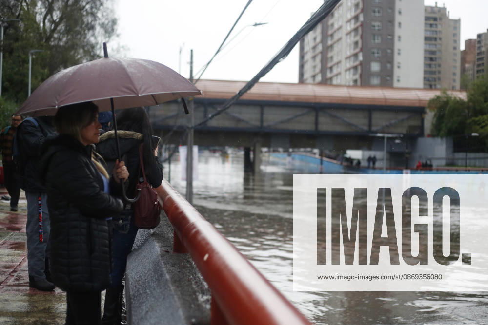 Flooding in the Nuble subway underpass following this afternoon s thunderstorm in the Metropolitan Region Claudio Caceres Aton Chile, Santiago, Chile Aton 1199645
