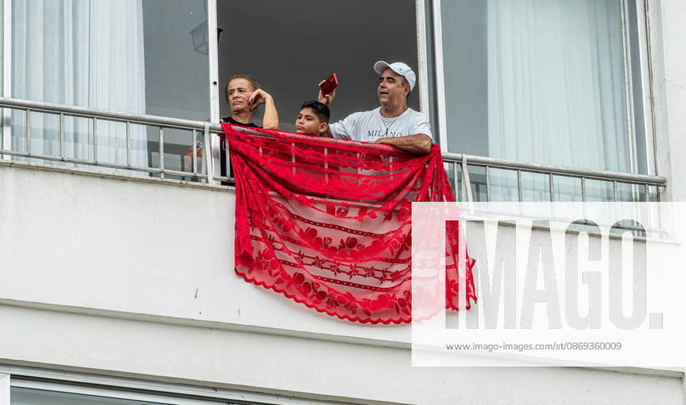 RIO DE JANEIRO, RJ - 12.10.2026: BRASIL PELA DEMOCRACIA RJ - Pro-Lula rally - Brazil for democracy, held this Monday (12) in Copacabana in Rio de Janeiro RJ. x3031046x RaphaxSilva