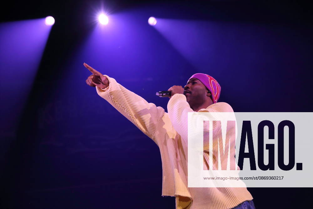 Khalid Donnel Robinson, also known as Khalid, at a concert at the Uber Eats Music Hall in Berlin, October 13, 2026 Khalid Concert Berlin