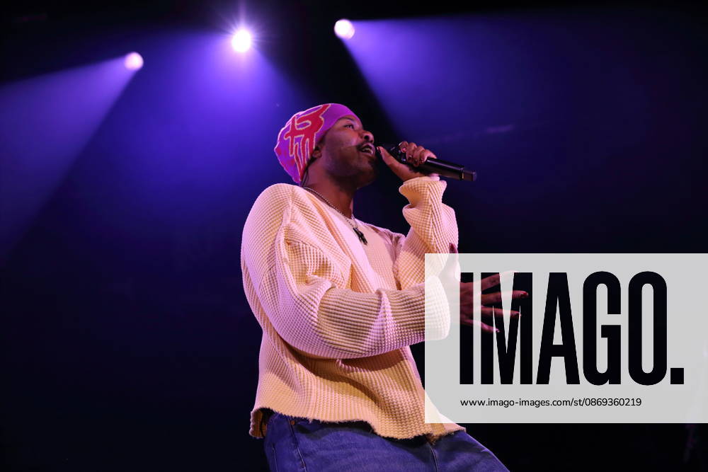 Khalid Donnel Robinson, also known as Khalid, at a concert at the Uber Eats Music Hall in Berlin, October 13, 2026 Khalid Concert Berlin
