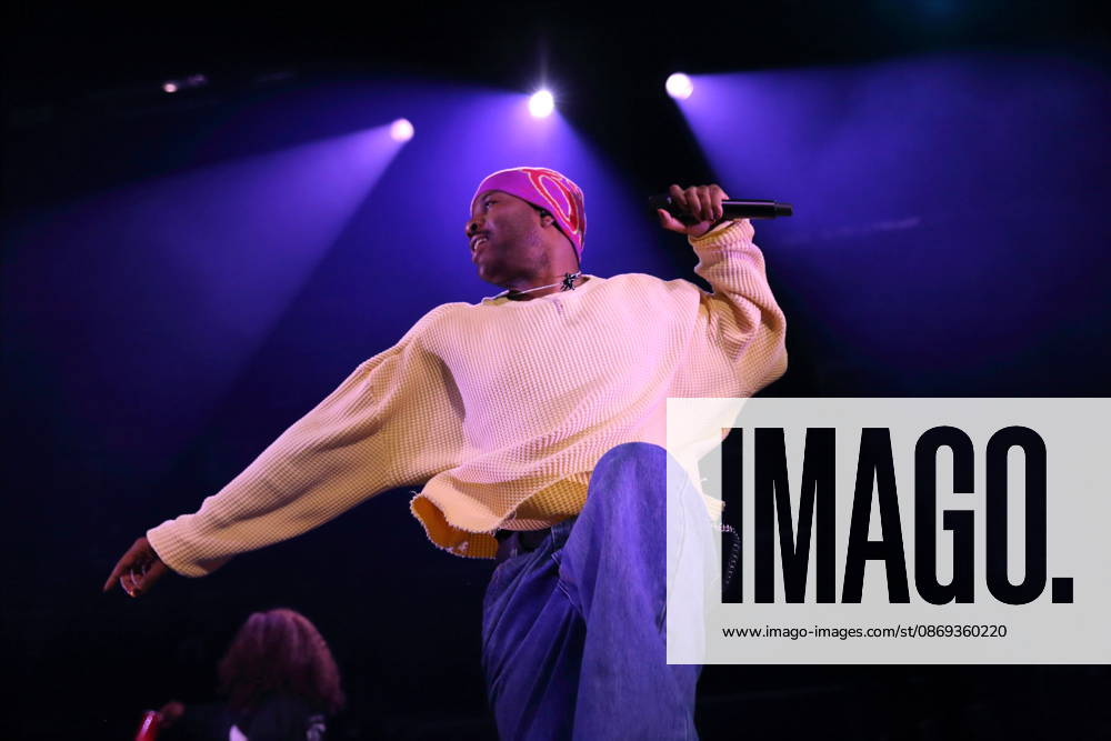 Khalid Donnel Robinson, also known as Khalid, at a concert at the Uber Eats Music Hall in Berlin, October 13, 2026 Khalid Concert Berlin