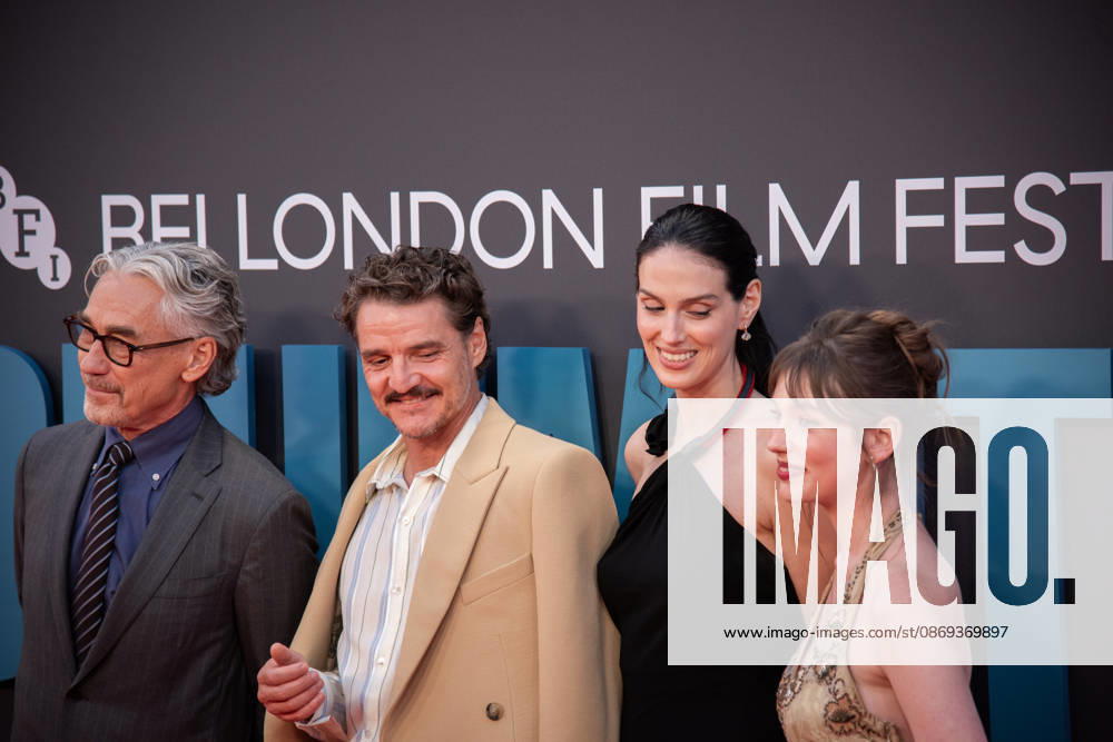 Tony Gilroy, Pedro Pascal, Eva Victor and Alexa Swinton attend the Behemoth! Gala - The 70th BFI London Film Festival. London United Kingdom - ZUMAs197 20261013_aaa_s197_461