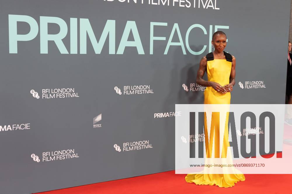 Cynthia Erivo attends the PRIMA FACIE Screening at The 70th BFI London Film Festival at the Royal Festival Hall, BFI Southbank.Cast and Guests attend the PRIMA FACIE Screening at The 70th BFI London Film Festival, Royal Festival Hall, BFI Southbank, London London United Kingdom - ZUMAs197 20261013_aaa_s197_468