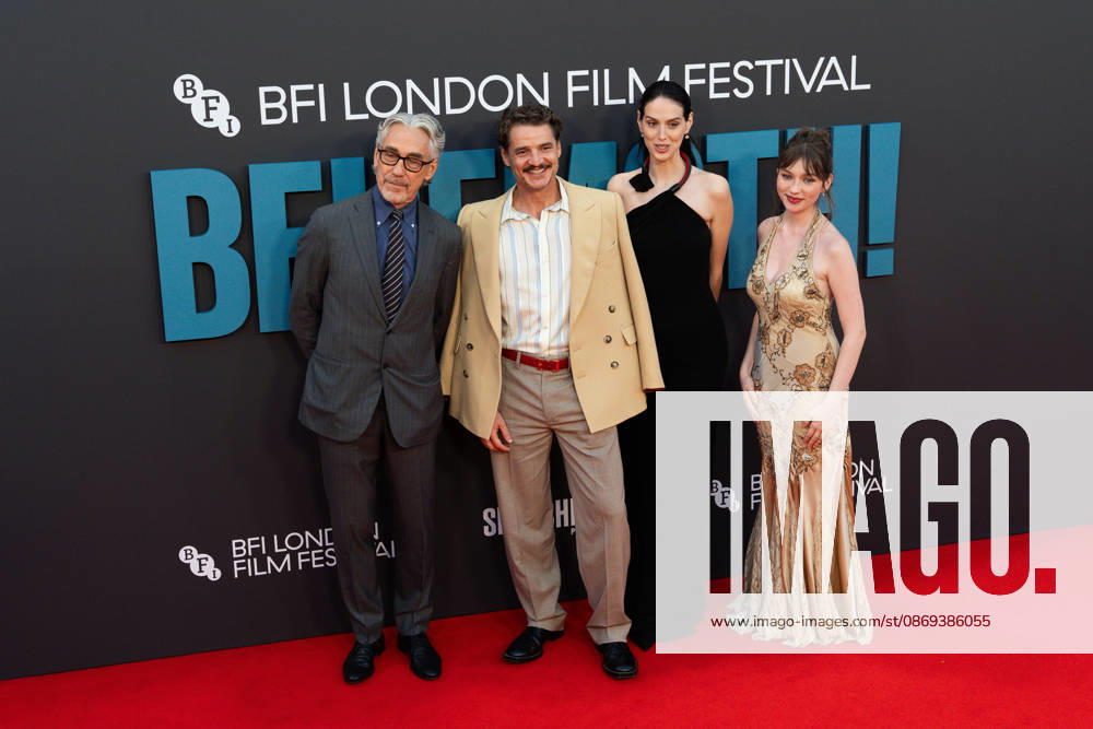 Tony Gilroy, Pedro Pascal, Eva Victor and Alexa Swinton attend the Behemoth! Gala during the 70th BFI London Film Festival on October 13, 2026 in London, England. LONDON, ENGLAND - OCTOBER 13: Tony Gilroy, Pedro Pascal, Eva Victor and Alexa Swinton attend the Behemoth! Gala during the 70th BFI London Film Festival on October 13, 2026 in London, England., Credit:Pupat Chenaksara Avalon UK, London