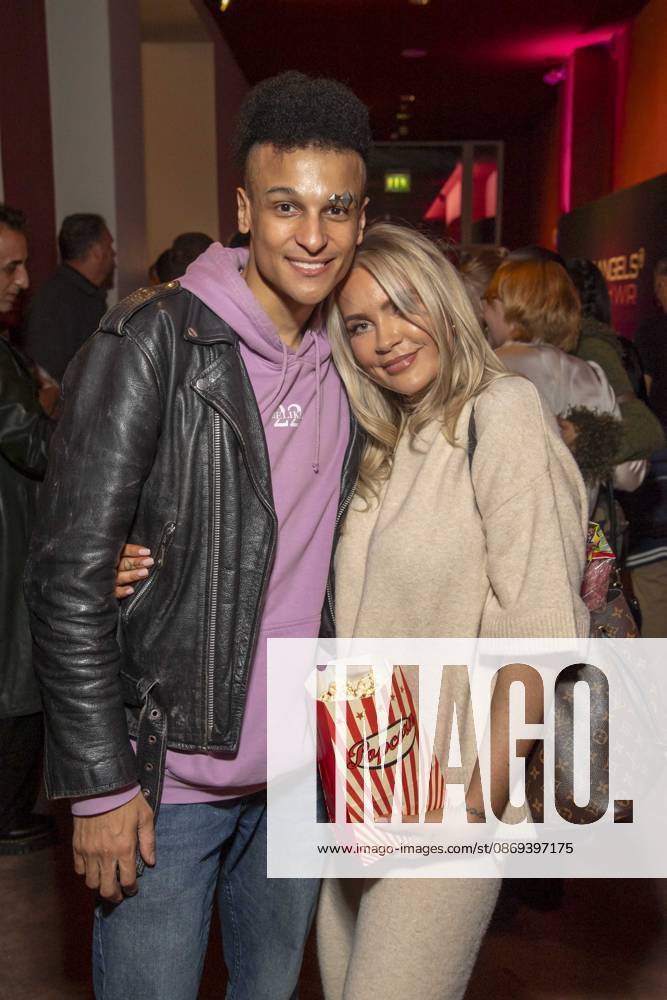 ABB NOANGELS Prince Damien and Janine Pink attended the exclusive preview of the ARD documentary *NO ANGELS: DAS SIND WIR* at the Colosseum Berlin on October 13, 2026, in Berlin, Germany