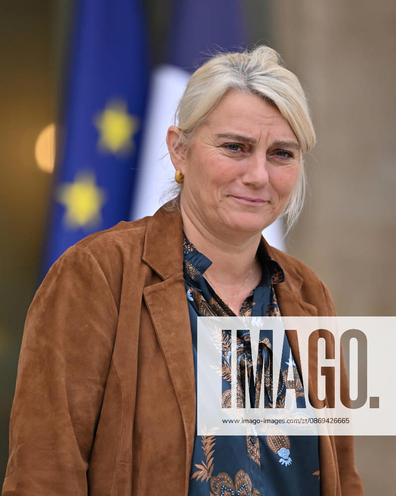 French government weekly cabinet meeting at Elysee Palace in Paris PARIS, FRANCE - OCTOBER 14: French Health Minister Stephanie Rist leaves after a weekly cabinet meeting at the Elysee Palace in Paris, France on October 14, 2026. Mustafa Yalçin Anadolu Paris France. Editorial use only. Please get in touch for any other usage.