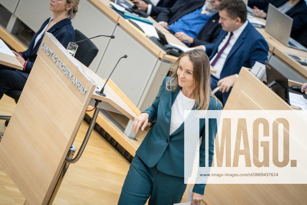 Claudia Wittig, BSW State Representative, October 2026 State Parliament Session II: Special Session convened at the request of the AfD and BSW on the topic of Bringing Peace to Ukraine, Magdeburg, Saxony-Anhalt, Germany, State Parliament