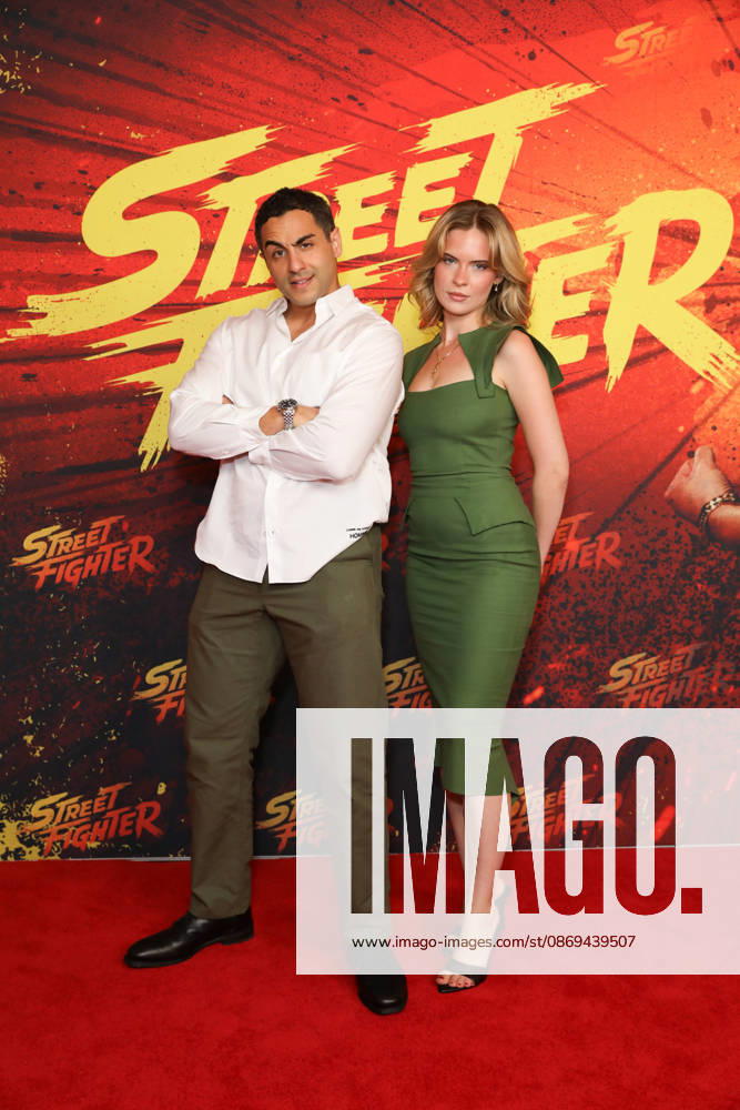 THEODORE SAIDDEN (L) attends the Australian Premiere of Street Fighter at Hoyts Entertainment Quarter on October 14, 2026 in Sydney, NSW Australia - ZUMAa155 20261014_aaa_a155_071