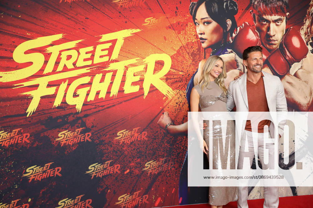 ANNA HEINRICH and TIM ROBARDS attend the Australian Premiere of Street Fighter at Hoyts Entertainment Quarter on October 14, 2026 in Sydney, NSW Australia - ZUMAa155 20261014_aaa_a155_072