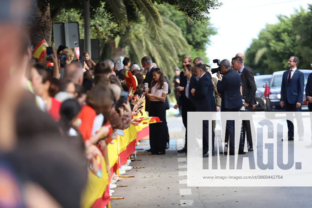 The King and Queen Visit the Autonomous City of Melilla King Felipe VI and Queen Letizia during a visit to the Pintor Eduardo Morillas Preschool and Elementary School on October 14, 2026, in Melilla, Spain. The King and Queen are making their first official visit to Melilla, where they have received a welcome just as enthusiastic as the one they received in Ceuta. In Ceuta, in addition to expressing their solidarity following the massive influx of migrants last July, the monarch wished to emphasize the Spanish identity of both autonomous cities. OCTOBER 14, 2026 PIXELATED Melilla Melilla, Spain