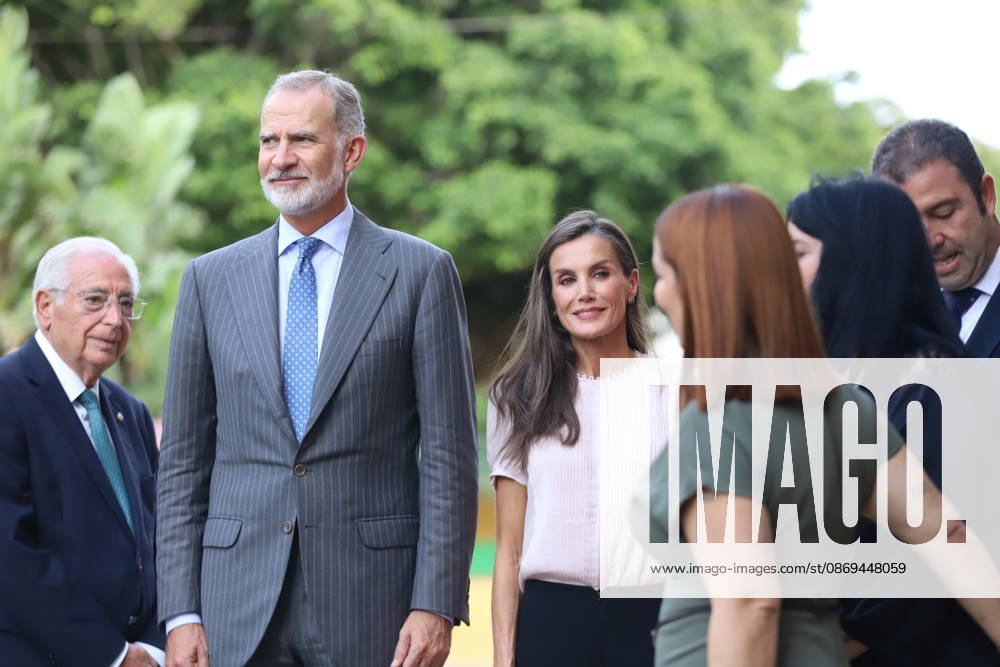 The King and Queen Visit the Autonomous City of Melilla King Felipe VI and Queen Letizia during a visit to the Pintor Eduardo Morillas Preschool and Elementary School on October 14, 2026, in Melilla, Spain. The King and Queen are making their first official visit to Melilla, where they have received a welcome just as enthusiastic as the one they received in Ceuta. In Ceuta, in addition to expressing their solidarity following the massive influx of migrants last July, the monarch wished to emphasize the Spanish identity of both autonomous cities. OCTOBER 14, 2026 PIXELATED Melilla Melilla, Spain