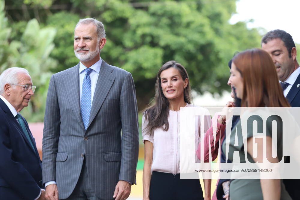 The King and Queen Visit the Autonomous City of Melilla King Felipe VI and Queen Letizia during a visit to the Pintor Eduardo Morillas Preschool and Elementary School on October 14, 2026, in Melilla, Spain. The King and Queen are making their first official visit to Melilla, where they have received a welcome just as enthusiastic as the one they received in Ceuta. In Ceuta, in addition to expressing their solidarity following the massive influx of migrants last July, the monarch wished to emphasize the Spanish identity of both autonomous cities. OCTOBER 14, 2026 PIXELATED Melilla Melilla, Spain