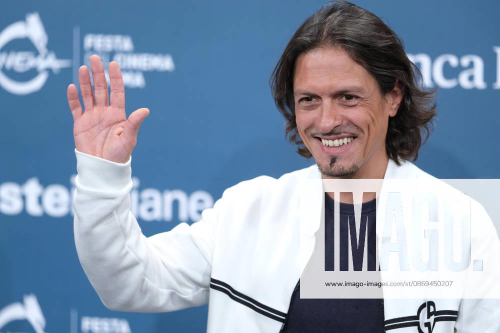 Brianza Photocall - The 21st Rome Film Festival in Rome, Italy. Simone Catania attends the photocall of Brianza during the 21st Rome Film Festival at Auditorium Parco Della Musica. Rome Italy