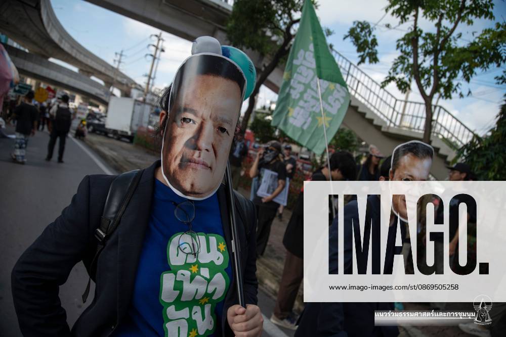 BANGKOK, THAILAND, OCTOBER 15, 2026: Civil society activists march in Bangkok to protest against the World Bank and the International Monetary Fund during their 2026 Annual Meetings. Demonstrators carry banners and signs opposing the institutions as organisers seek police permission to demonstrate outside the Queen Sirikit National Convention Center. Bangkok Thailand - ZUMAq101 20261015_zna_q101_036