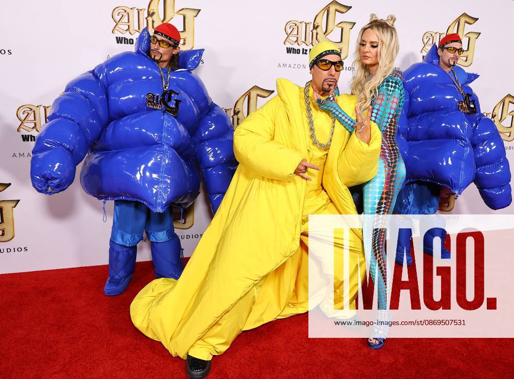 The World Premiere of ALI WHO: IZ I? in Los Angeles The World Premiere of ALI WHO: IZ I? at Legion Theater in Hollywood, California on 10 14 26. 14 Oct 2026 Pictured: Sacha Baron Cohen, Morgana Robinson.