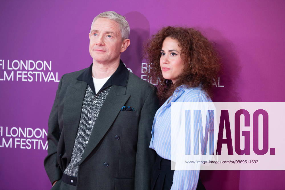 London Film Festival 2026 - A Long Winter Festival Gala Arrivals at Royal Festival Hall, Southbank, London, UK - 14 October, 2026 Martin Freeman and Rachel Mariam attends the Festival Gala of A Long Winter at The 70th BFI London Film Festival at Royal Festival Hall, Southbank, London, England, UK on Wednesday 14 October, 2026., Credit:Justin Ng Avalon UK, England, London, Royal Festival Hall, Southbank