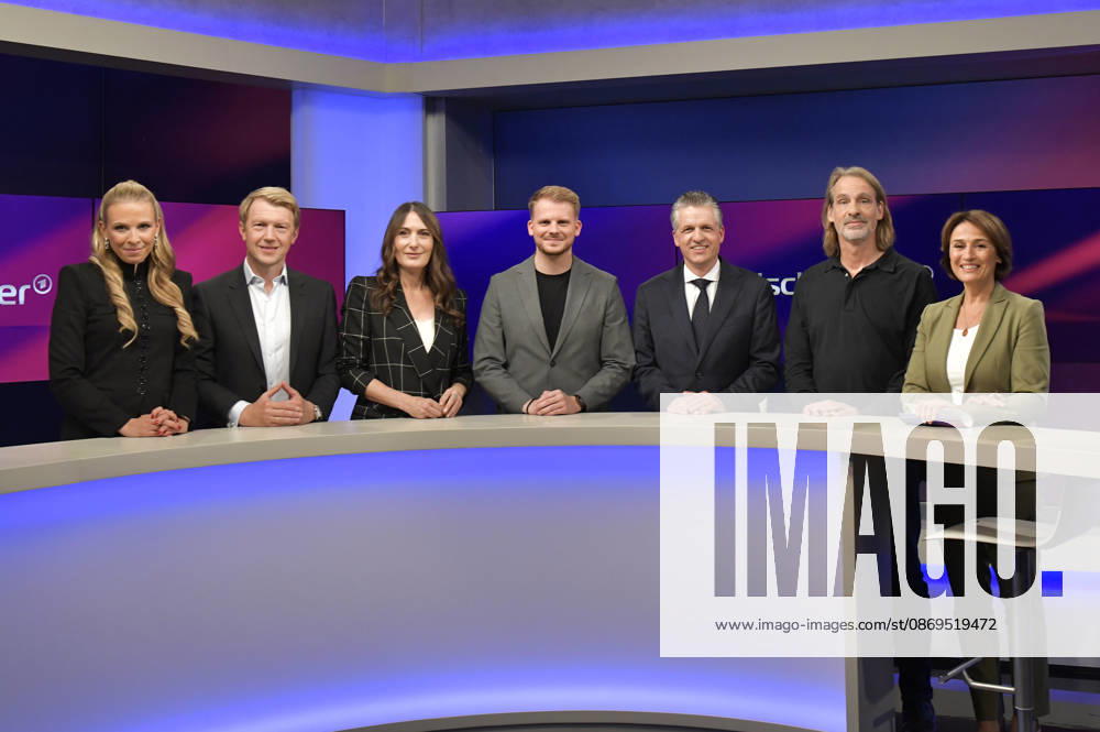 Nena Brockhaus, Markus Preiß, Anja Kohl, Tim Klüssendorf, Thorsten Frei, Richard David Precht, and Sandra Maischberger on the ARD talk show *maischberger* at the studio in Berlin-Adlershof, Berlin, October 14, 2026 Foto:xM.xBehrensx xFuturexImagex maischberger1410_6001