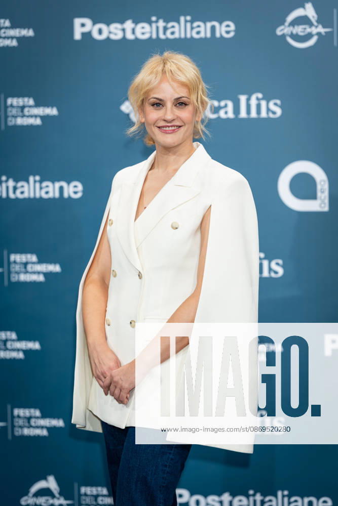 Brianza photocall during during the 21st Rome Film Festival at Auditorium Parco Della Musica in Rome, Italy on 14 October, 2026. Marina Rocco attend the Brianza photocall during during the 21st Rome Film Festival at Auditorium Parco Della Musica in Rome, Italy on 14 October, 2026., Credit:Stefano Costantino TTL Stefano Costantino Avalon Italy, Rome