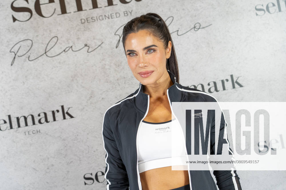 Pilar Rubio Presents Selmark Tech ST8 Sports Collection - Madrid Spanish TV presenter Pilar Rubio poses for photographers and speaks to the media at the photocall for the presentation of Selmark Tech ST8, the new sports collection she has created with the Vigo-based brand Selmark. October, 15, 2026. Photo by S.Villarroel AlterPhotos ABACAPRESS.COM Madrid Spain