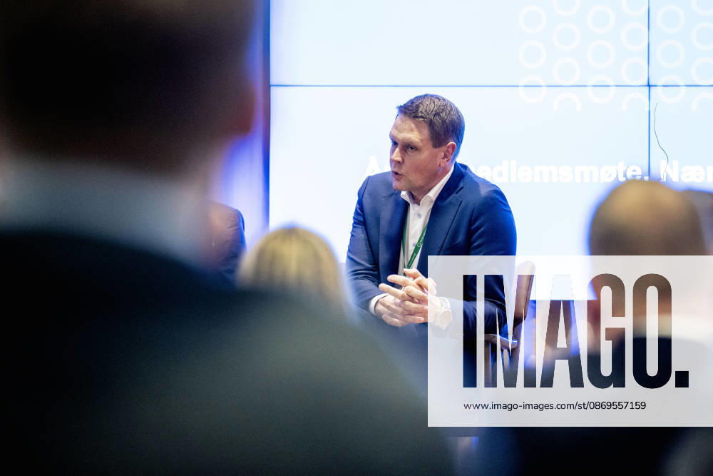 Norsk Industri Offshore s annual membership meeting, Oslo, October 15, 2026. Harald Solberg, CEO of Norsk Industri, at Norsk Industri Offshore’s open members’ meeting at Naeringslivets hus. Photo: Stian Lysberg Solum, NTB, Oslo, Norway. xiKv2c5kJA8 Ref BUSxiKv2c5kJA8 jpg