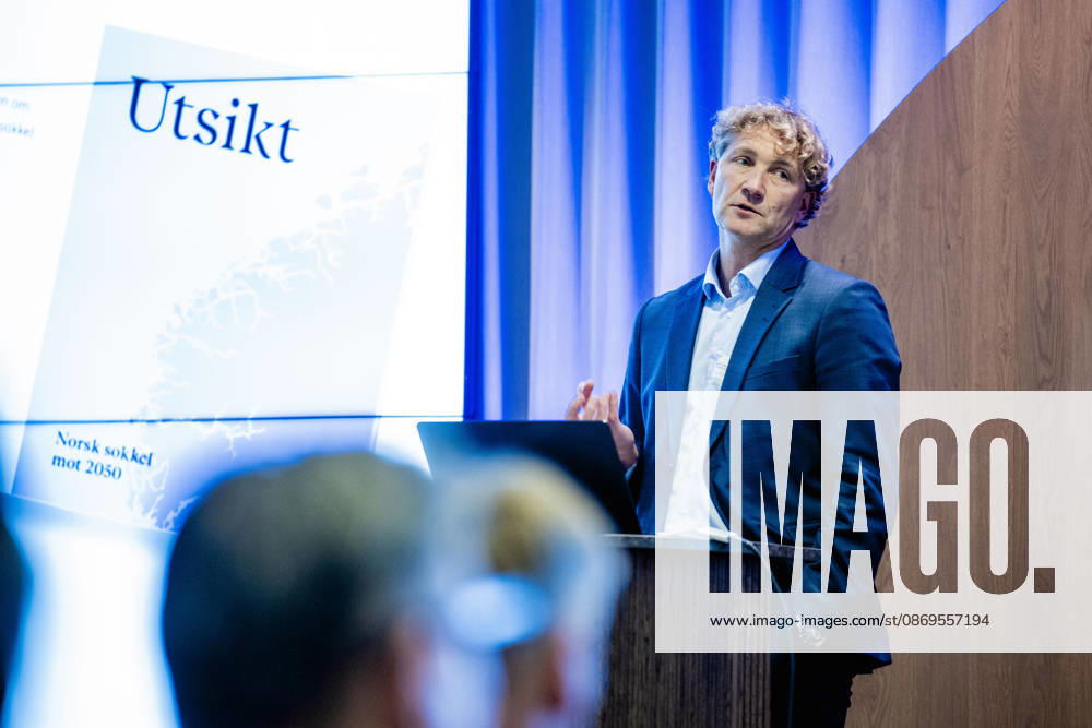 Norsk Industri Offshore’s annual membership meeting, Oslo, October 15, 2026. Hakon Skjonberg, chairman of Norsk Industri Offshore, at Norsk Industri Offshore’s open members’ meeting at Naeringslivets hus. Photo by Stian Lysberg Solum, NTB, Oslo, Norway. hh0zyQ3Vey4 Ref BUShh0zyQ3Vey4 jpg