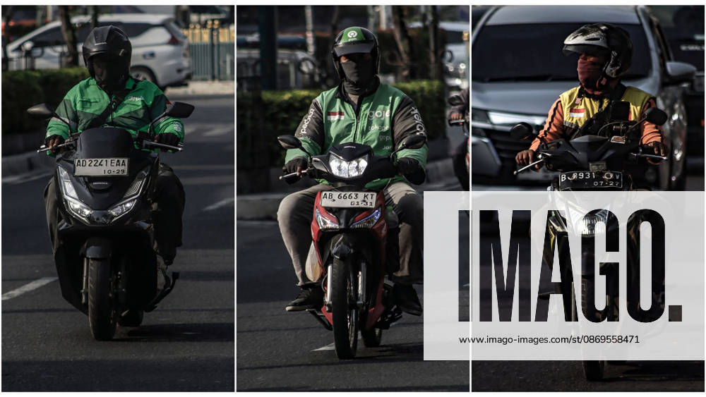Yogyakarta, Special Region Of Yogyakarta, Indonesia: Yogyakarta, October 15, 2026. A photo collage of online motorcycle taxi drivers passing through Yogyakarta on. BPJS Ketenagakerjaan aims to increase enrollment among informal workers by the end of 2026 by 20 percent from the July 2026 figure, which stood at just 17.44 percent or 13.56 million out of a potential 77.8 million informal workers in Indonesiathrough the implementation of three key strategies encompassing reframing, relevance, and resonance, or the 3R approach. Yogyakarta Indonesia - ZUMAf198 20261015_zip_f198_002