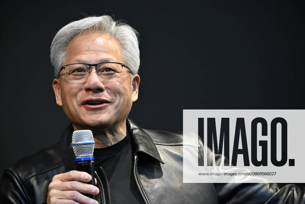 Jensen Huang, CEO of Nvidia, speaks during the Build A Claw Experience event at Norrsken House Stockholm, as Nvidia hosts three AI events in Stockholm, Sweden, on October 15, 2026 STOCKHOLM SWEDEN