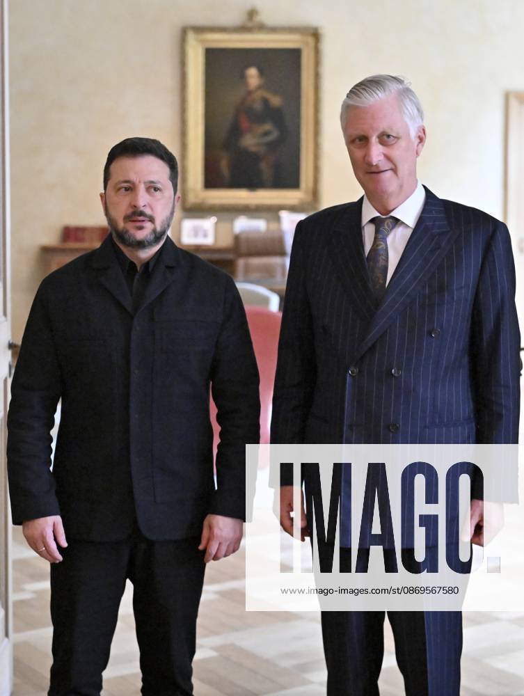 King Philippe Receives Zelensky BRUSSELS, BELGIUM - OCTOBER 15 : King Philippe receives Volodymyr Zelensky, President of Ukraine, in audience at the Royal Palace in Brussels. Brussels, Belgium, 15 10 2026 Brussels Belgium