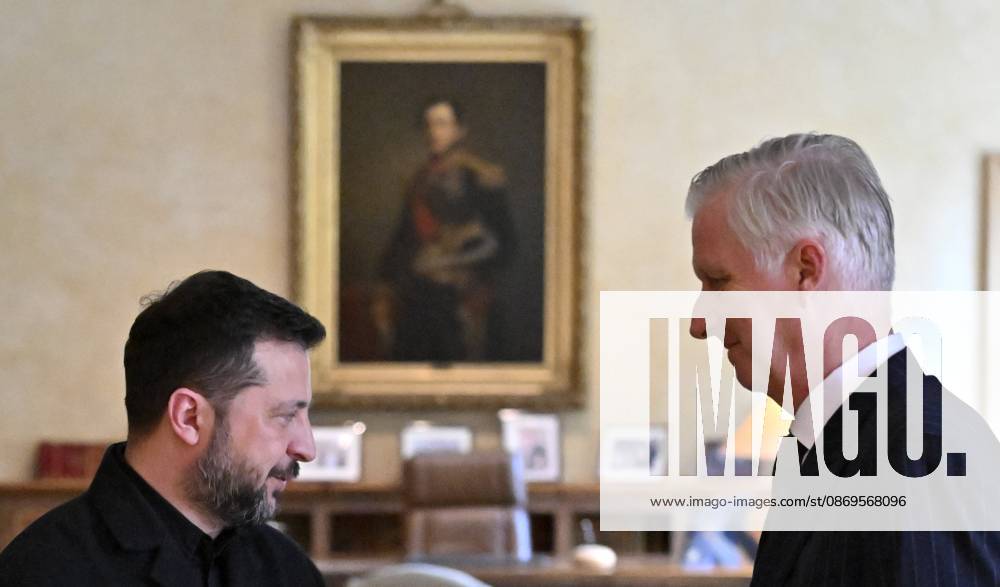 King Philippe Receives Zelensky BRUSSELS, BELGIUM - OCTOBER 15 : King Philippe receives Volodymyr Zelensky, President of Ukraine, in audience at the Royal Palace in Brussels. Brussels, Belgium, 15 10 2026 Brussels Belgium