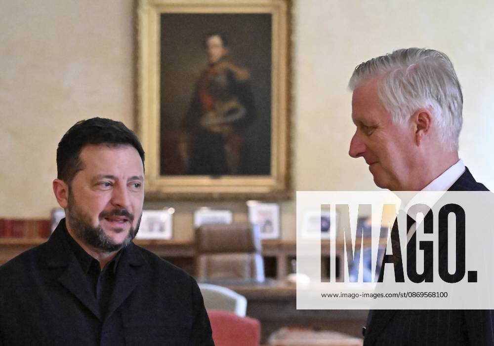 King Philippe Receives Zelensky BRUSSELS, BELGIUM - OCTOBER 15 : King Philippe receives Volodymyr Zelensky, President of Ukraine, in audience at the Royal Palace in Brussels. Brussels, Belgium, 15 10 2026 Brussels Belgium