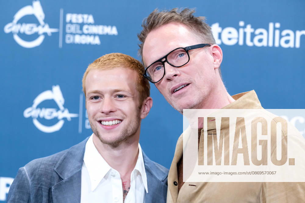 (L to R) Paul Bettany and Ruaridh Mollica attend the photocall of Visionquest during the 21st Rome Film Festival at Auditorium Parco Della Musica. Rome Italy - ZUMAs197 20261015_aaa_s197_054