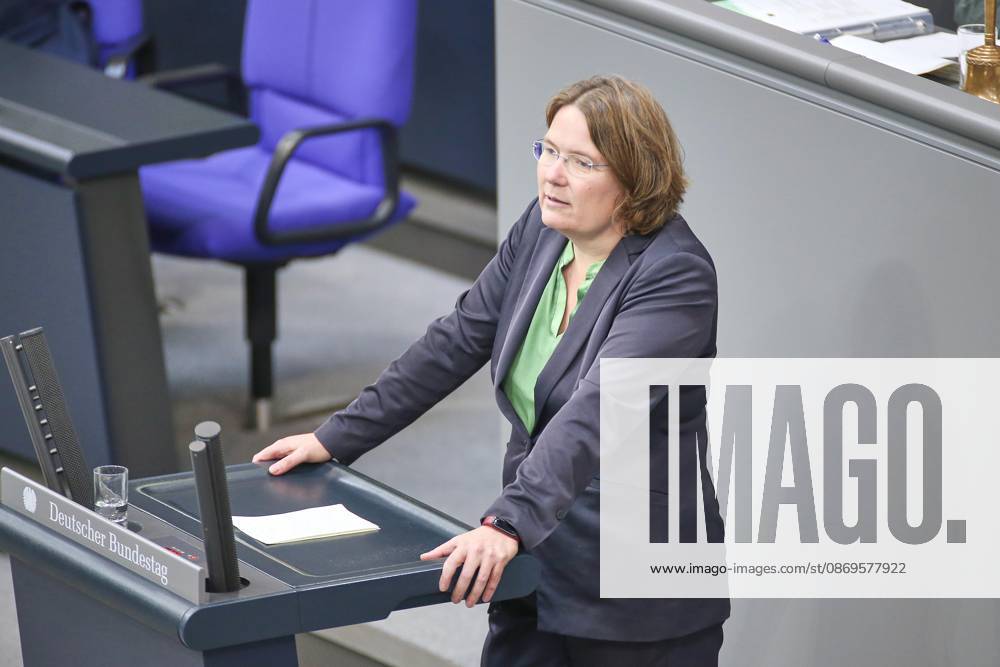 German Bundestag 102nd Session of the Bundestag Andrea Lübcke, The Greens