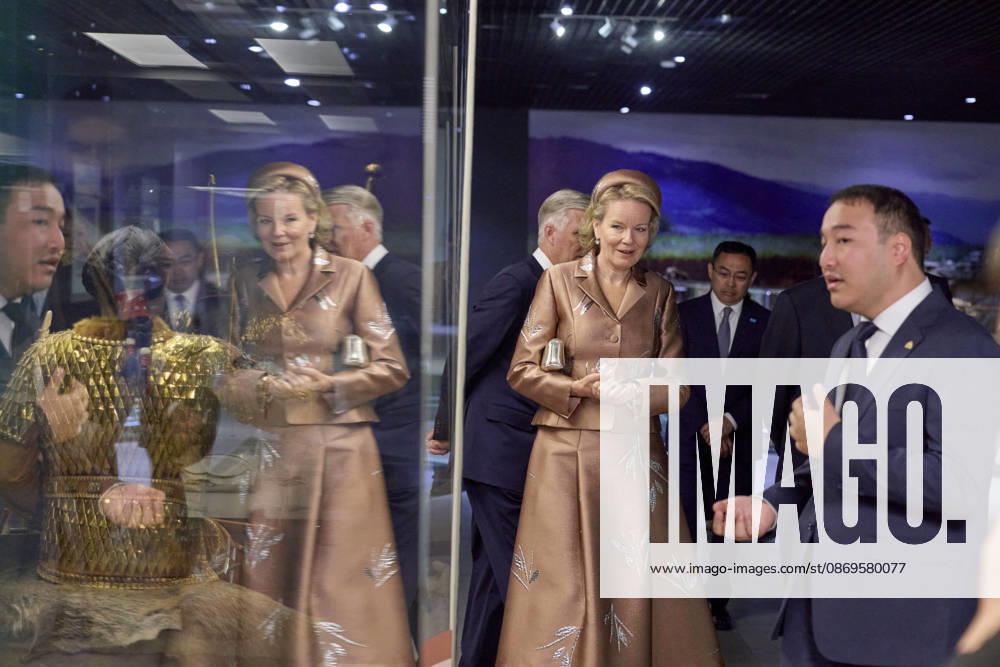 Belgian Royal Couple s State Visit to Central Asia - Day 3 - Kazakhstan King Philippe of Belgium and Queen Mathilde visit the national museum during their official visit to Kazakhstan on October 13, 2026, accompanied by Kazakh President Kassym-Jomart Tokayev. Photo by Olivier Polet ABACAPRESS.COM Kazakhstan