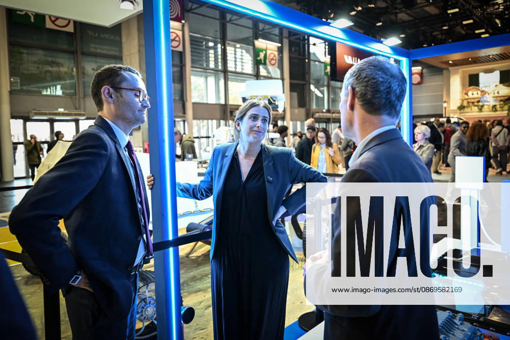 Marine Tondelier at the Paris Motor Show 2026 Leader of the Ecologists and French candidate for presidency Marine Tondelier at the International Motor Show 2026 in Paris Porte de Versailles on October 15,2026. Photo by Tomas Stevens ABACAPRESS.COM France