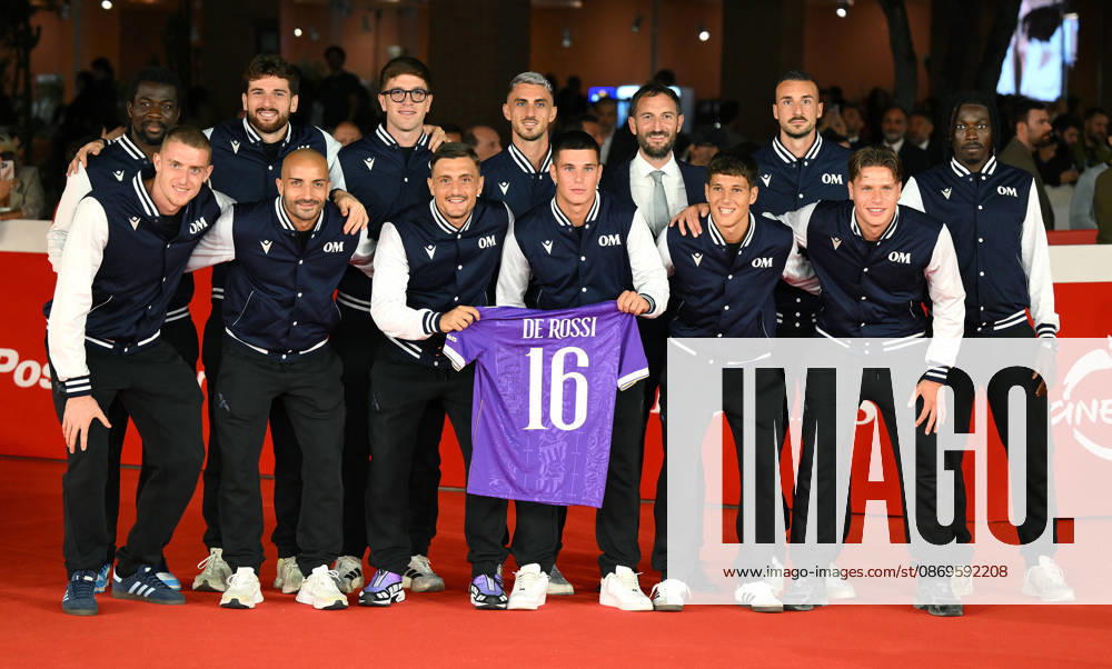 Ostiamare soccer players arrive for the screening of the series Radici at the 21st annual Rome International Film Festival in Rome, Italy, 15 October 2026. The Festa del Cinema di Roma runs from 13 to 25 October 2026. ANSA ETTORE FERRARI. Rome ITALY - ZUMAa110 20261015_zaf_a110_043