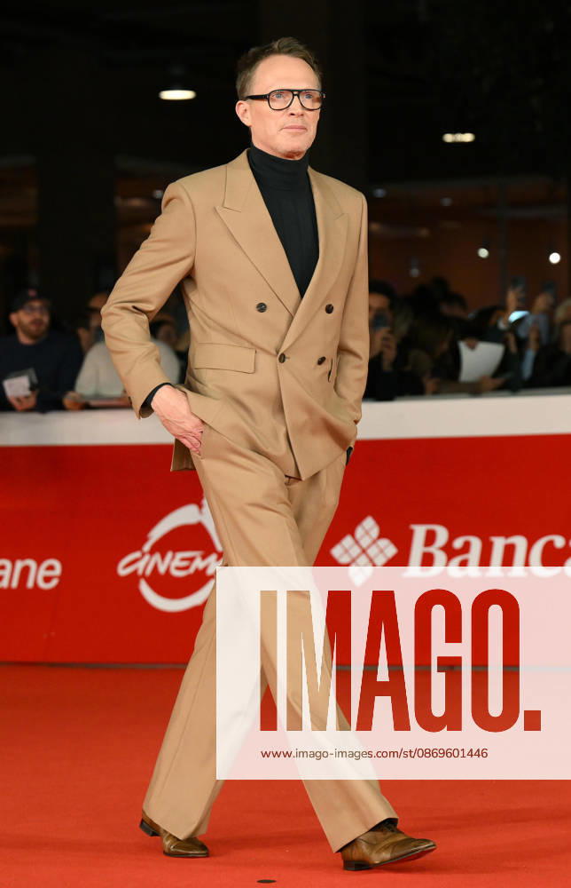 English actor Paul Bettany arrives for the screening of the movie VisionQuest at the 21st annual Rome International Film Festival in Rome, Italy, 15 October 2026. The Festa del Cinema di Roma runs from 13 to 25 October 2026. ANSA ETTORE FERRARI. Rome ITALY - ZUMAa110 20261015_zaf_a110_065