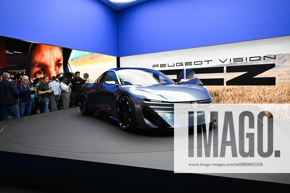 Paris Motor Show 2026 Peugeot Vision at the International Motor Show 2026 in Paris Porte de Versailles on October 15,2026. Photo by Tomas Stevens ABACAPRESS.COM Paris France
