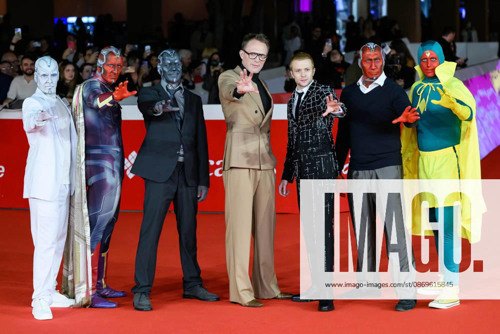 News - Rome Film Fest 2026 - DAY 2 Paul Bettany, Ruaridh Mollica and performers attends the Visionquest red carpet during the 21th Rome Film Festival at Auditorium Parco Della Musica on October 15, 2026 in Rome, Italy. Roma Auditorium Parco della Musica Italy
