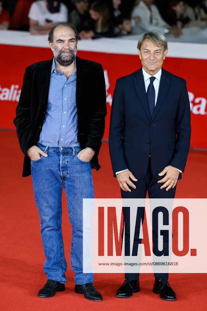 News - Rome Film Fest 2026 - DAY 2 Nicola Rafele Ravera and Alberto De Rossi attends the Radici red carpet during the 21th Rome Film Festival at Auditorium Parco Della Musica on October 15, 2026 in Rome, Italy. Roma Auditorium Parco della Musica Italy