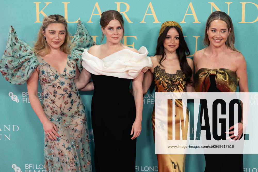 Klara And The Sun Gala - The 70th BFI London Film Festival (L-R) Florence Pugh, Amy Adams, Jenna Ortega and Rachel Foreman attend the Klara And The Sun Gala Screening during The 70th BFI London Film Festival at The Royal Festival Hall on October 15, 2026 in London, England., Credit:Lounis Tiar Avalon United Kingdom, London, BFI Southbank, Waterloo