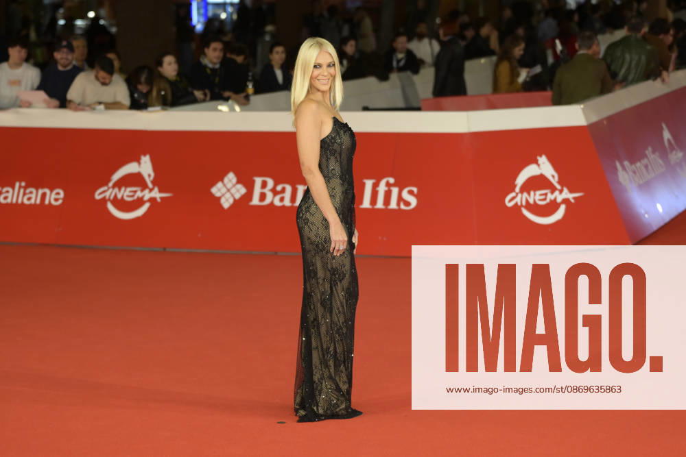 Eleonora Daniele attends the red carpet for the film Visionquest at the 2026 Rome Film Fest, held at the Auditorium Parco della Musica. Rome Italy - ZUMAs197 20261015_aaa_s197_478