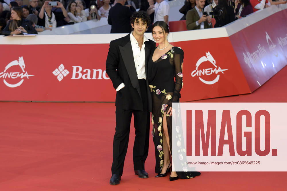 Massimiliano Caiazzo and Mariasole Pollio at the premiere of the film *Je so pazzo* at the 21st Rome International Film Festival (Festa del Cinema di Roma) 2026 at the Auditorium Parco della Musica in Rome, October 15, 2026 Foto:xA.xM.xTinghinox xFuturexImagex pazzo_6028