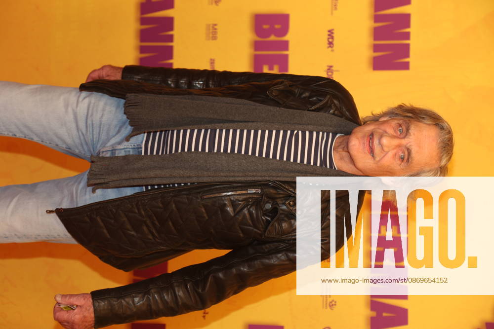 Winfried Glatzeder at the premiere of the documentary *Biermann* at Kino International in Berlin