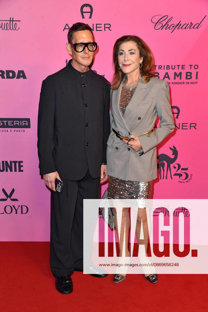 Alexander Wink and Alexandra von Rehlingen at the Tribute to Bambi charity event in Berlin on October 15, 2026
