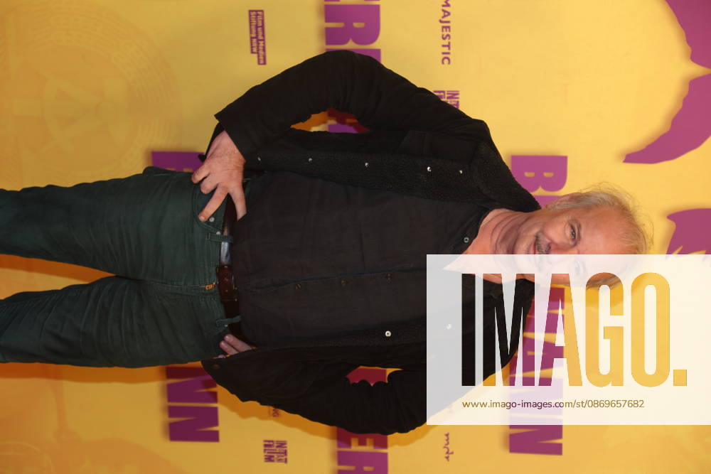 Leander Haußmann at the premiere of the documentary *Biermann* at the Kino International in Berlin