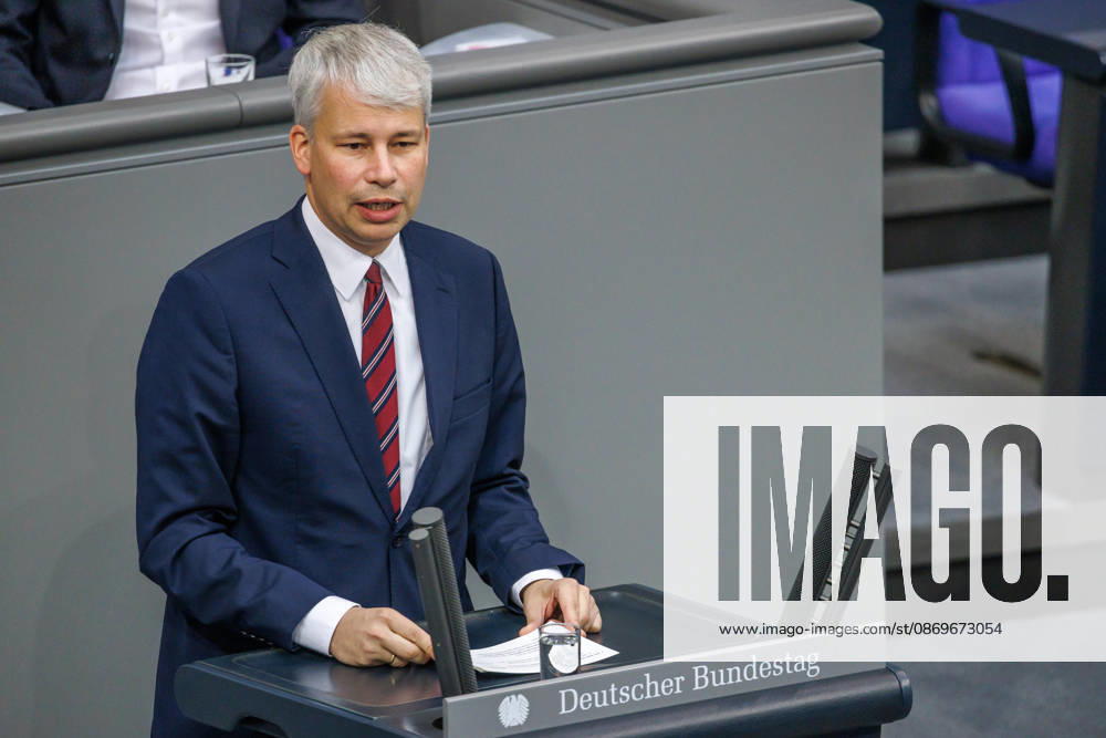 Bundestag Steffen Bilger, Federal Minister of Transportation, at the German Bundestag on October 16, 2026, in Berlin, Berlin, Germany, Bundestag