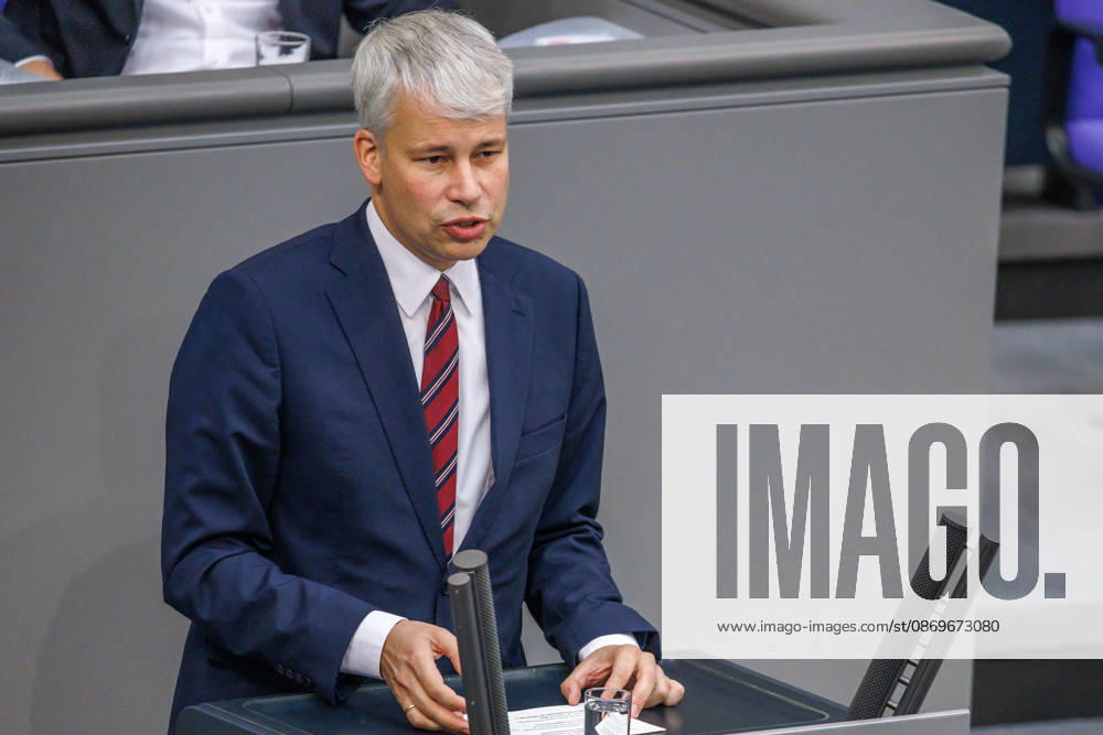 Bundestag Steffen Bilger, Federal Minister of Transportation, at the German Bundestag on October 16, 2026, in Berlin, Berlin, Germany, Bundestag