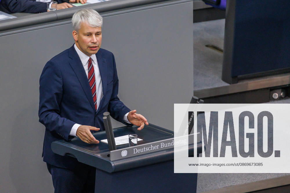 Bundestag Steffen Bilger, Federal Minister of Transportation, at the German Bundestag on October 16, 2026, in Berlin, Berlin, Germany, Bundestag