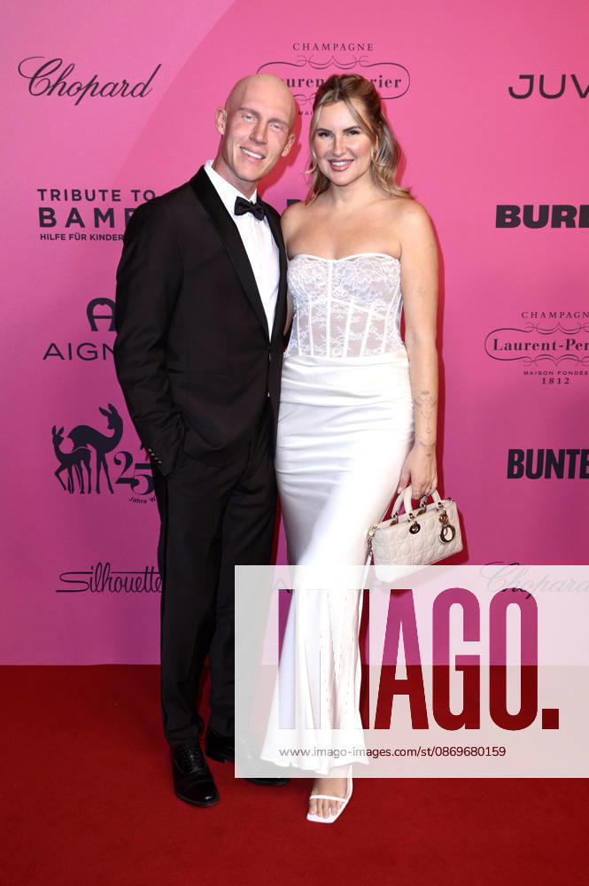 Tobias Wolf and Maren Wolf at the Tribute to Bambi 2026 at Fotografiska Berlin, Berlin, October 15, 2026 Foto:xN.xKubelkax xFuturexImagex bambi_6042